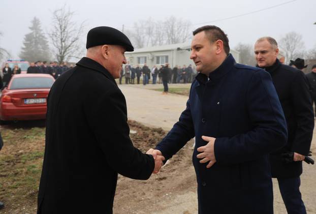 Žažina: Obilazak obnove crkve sv. Nikole i Vida