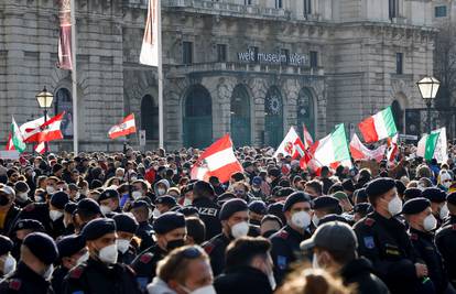 U Beču očekuju 15.000 ljudi na velikom prosvjedu protiv mjera