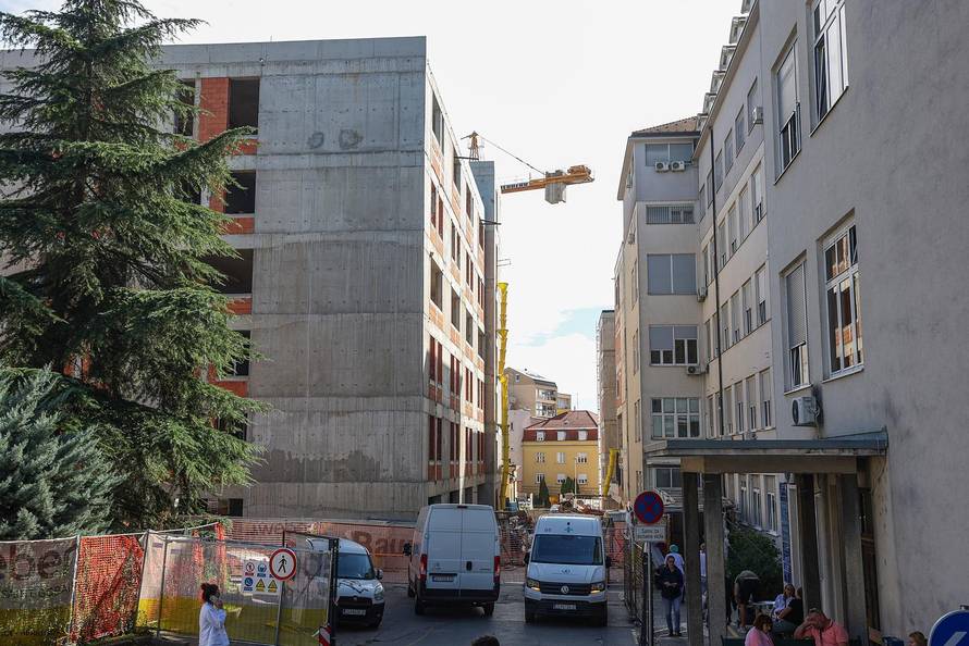 Zagreb: Građevinski radovi na KBC Sestre milosrdnice 