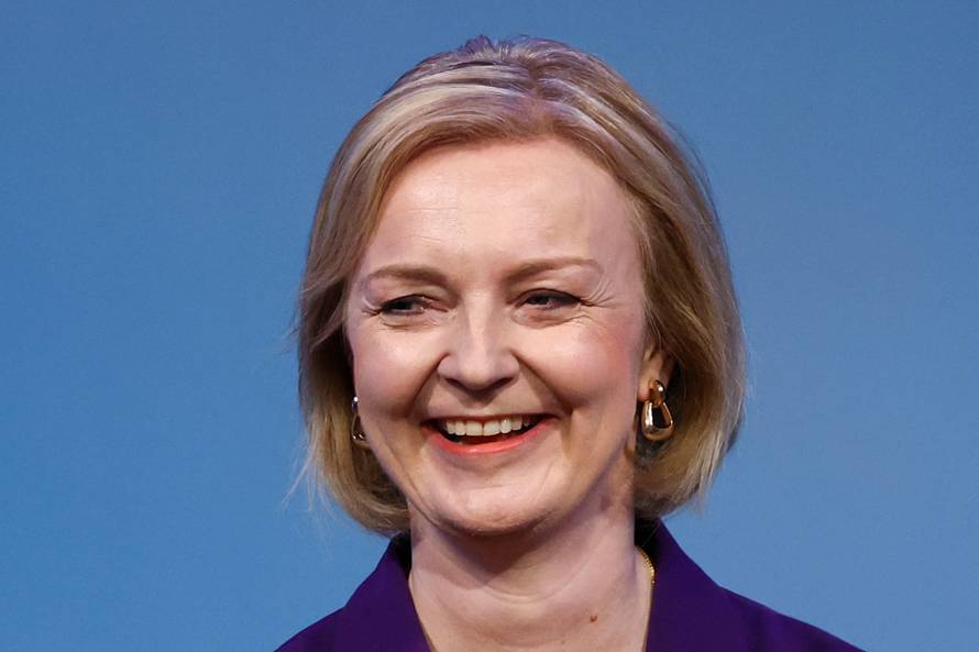 Liz Truss announced as next UK PM following Conservative membership ballot, in London