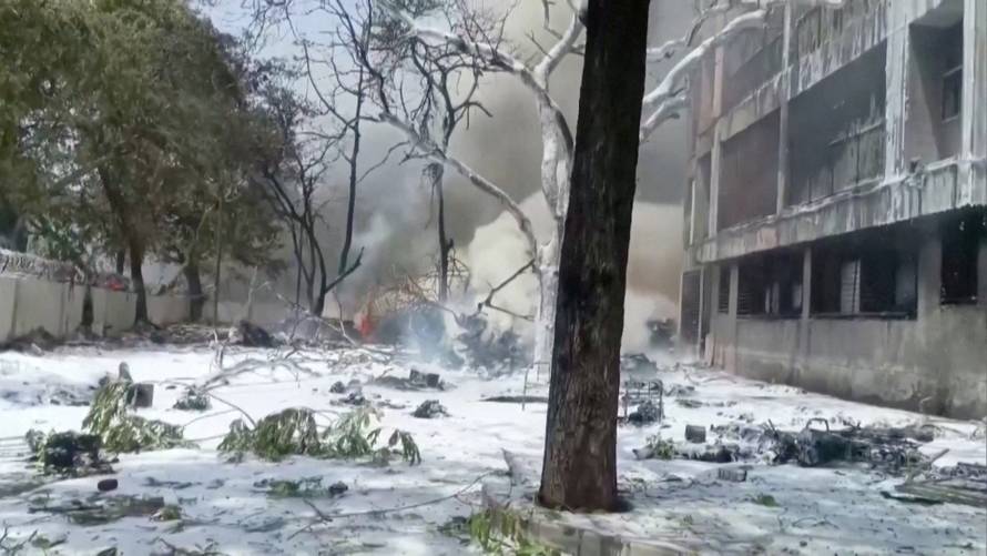 Air India plane with 242 on board crashes at India's Ahmedabad airport