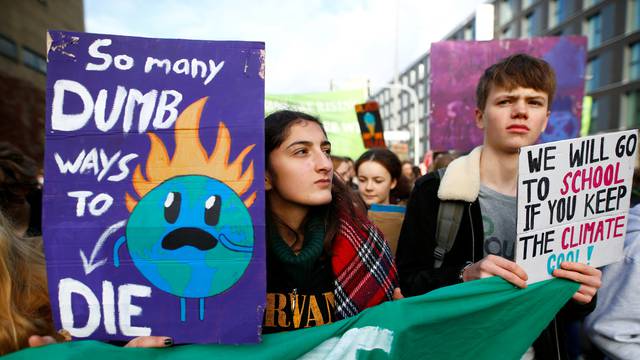 Global Climate Strike of the Fridays for Future movement in Cologne