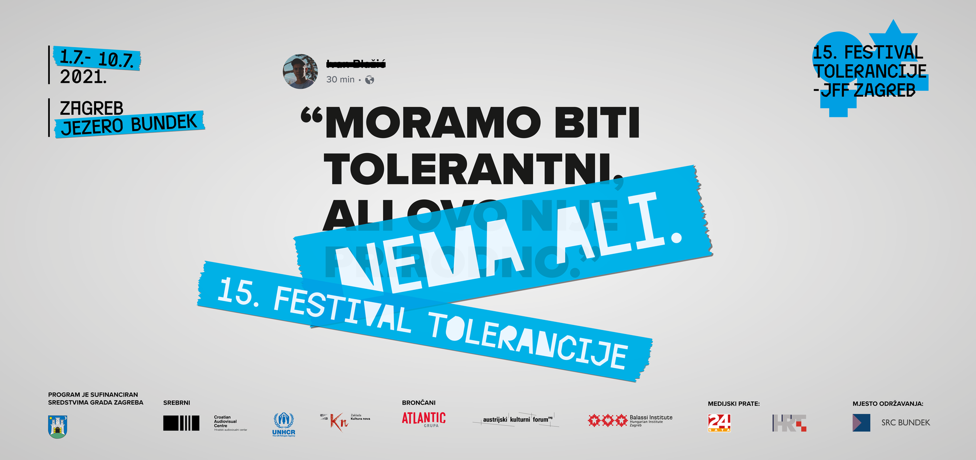 Festival tolerancije i ovog ljeta na zagrebačkom jezeru Bundek: 'Glasni smo i beskompromisni!'