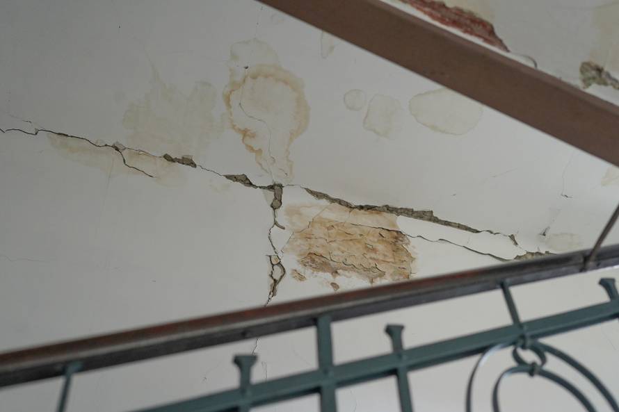 Zagreb: Zgrada u Draškovićevoj koja čeka obnovu, a  država smanjuje stupanj oštećenja iz "žutog" u "zeleno"