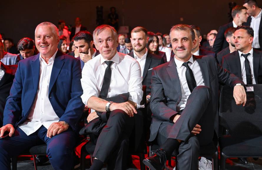 Zagreb: Ceremonija  dodjele  nagrade SuperSport Hrvatske nogometne lige