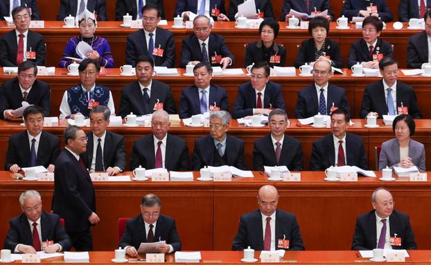 China's NPC opening session at the Great Hall of the People, in Beijing