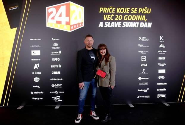 Zagreb: Dolazak uzvanika na proslavu 20. rođendana 24sata