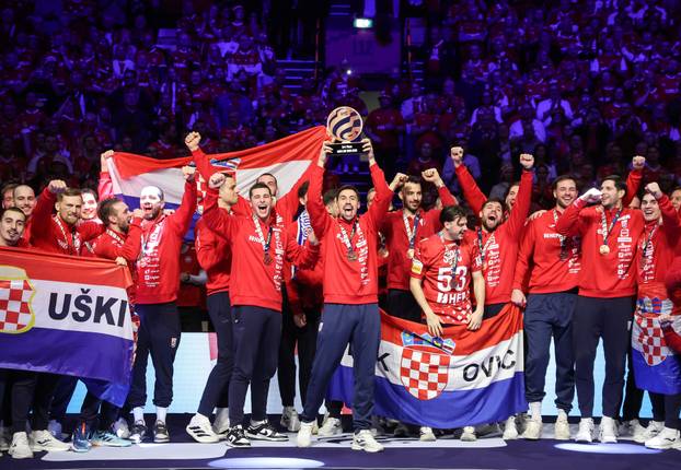 Dodjela medalja hrvatskoj rukometnoj reprezentaciji