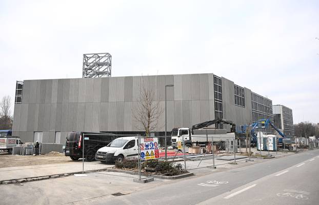 Zagreb: Radovi na Bazenu Špansko