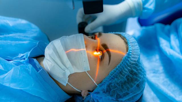 Medical,Laser,Eye,Correction.,Medicine,Technology,Eye,Operation.