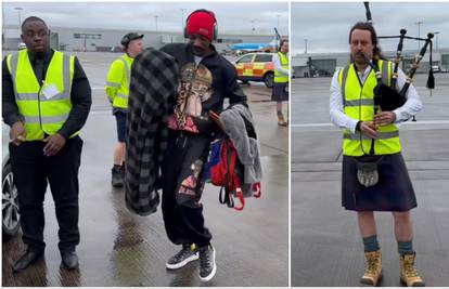 Snoop Dogg sletio u Škotsku, a pogledajte kakav su mu doček pripremili na aerodromu...