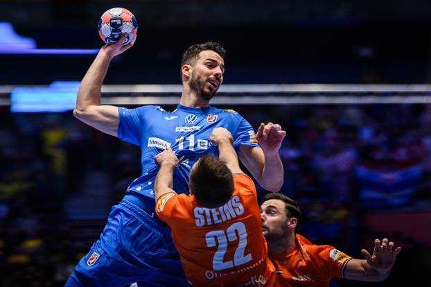 Malm&ouml;: EHF Europsko rukometno prvenstvo 2026., Hrvatska - Nizozemska