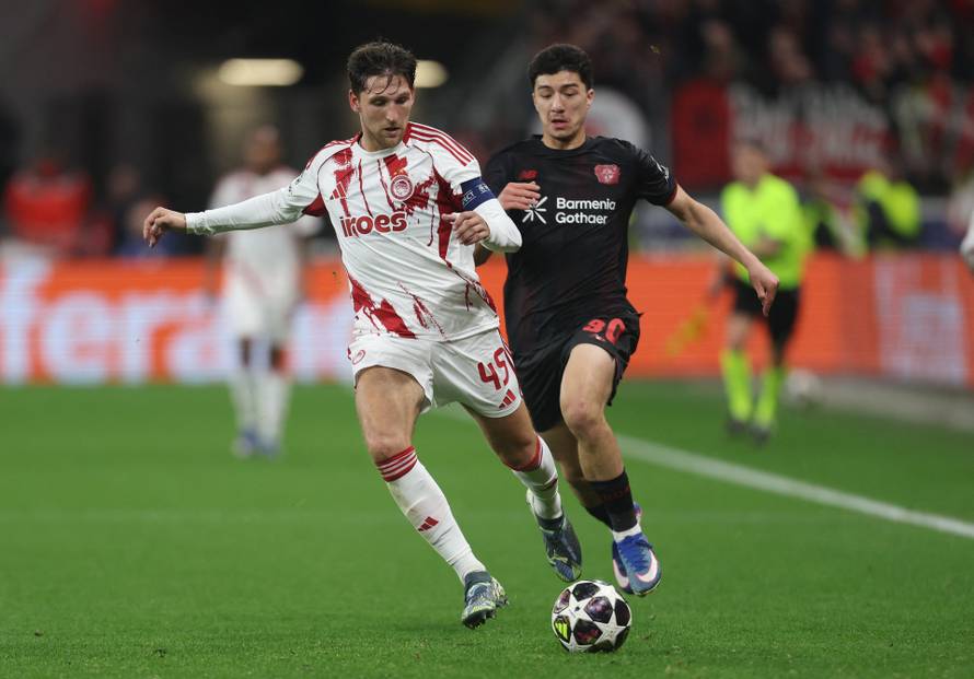 UEFA Champions League - Play Off - Second Leg - Bayer Leverkusen v Olympiacos