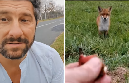 VIDEO Kratko i slatko druženje lisice i Dušana Bućana: 'Ovo je nadrealno iskustvo, definitivno'