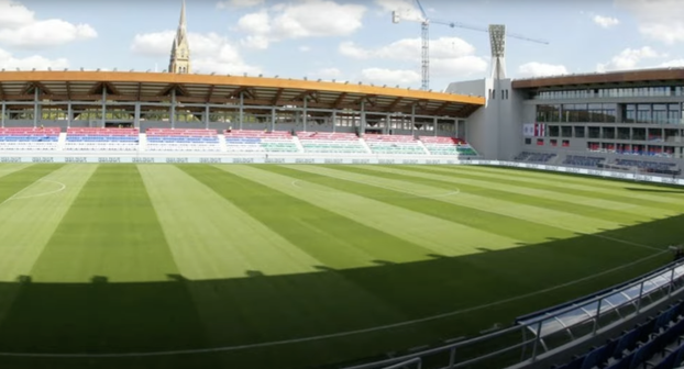 FOTO Ovo je stadion na kojemu danas igra Dinamo. Moderno zdanje u Srbiji izgradili Mađari