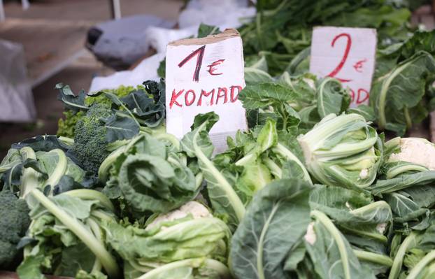 Šibenik: Ponuda na šibenskoj tržnici
