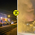 VIDEO Po&zcaron;ar u Pre&ccaron;kom: 'Zapalio se restoran, zaposlenici su bili unutra kad je krenulo'