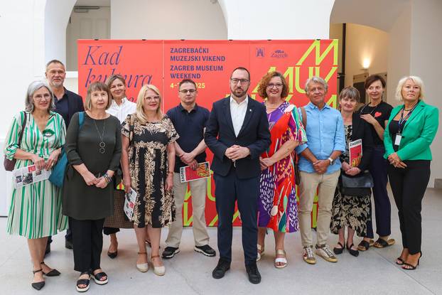Zagreb: Konferencija za medije uoči prvog Zagrebačkog muzejskog vikenda