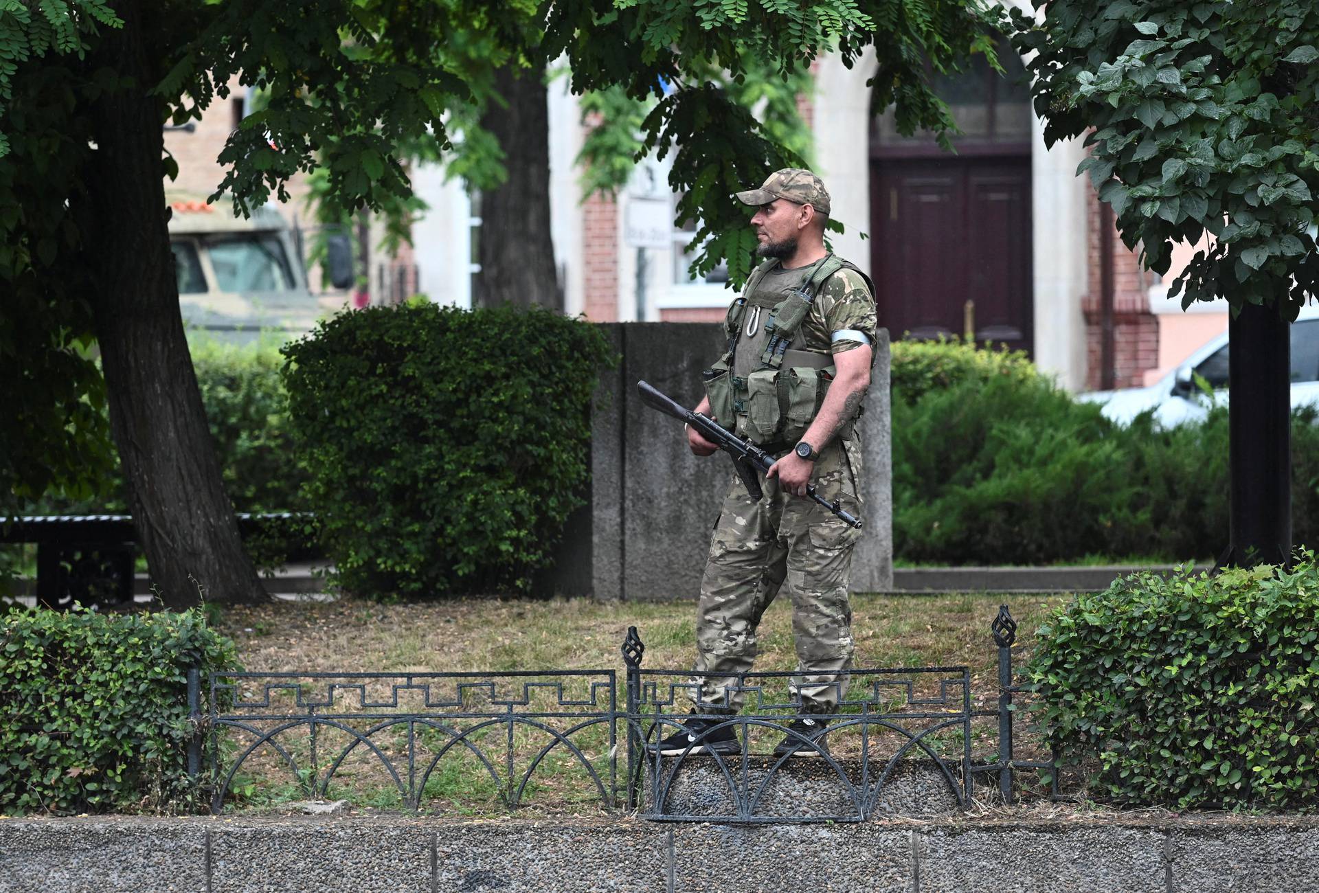 Wagner fighters deployed in Rostov-on-Don