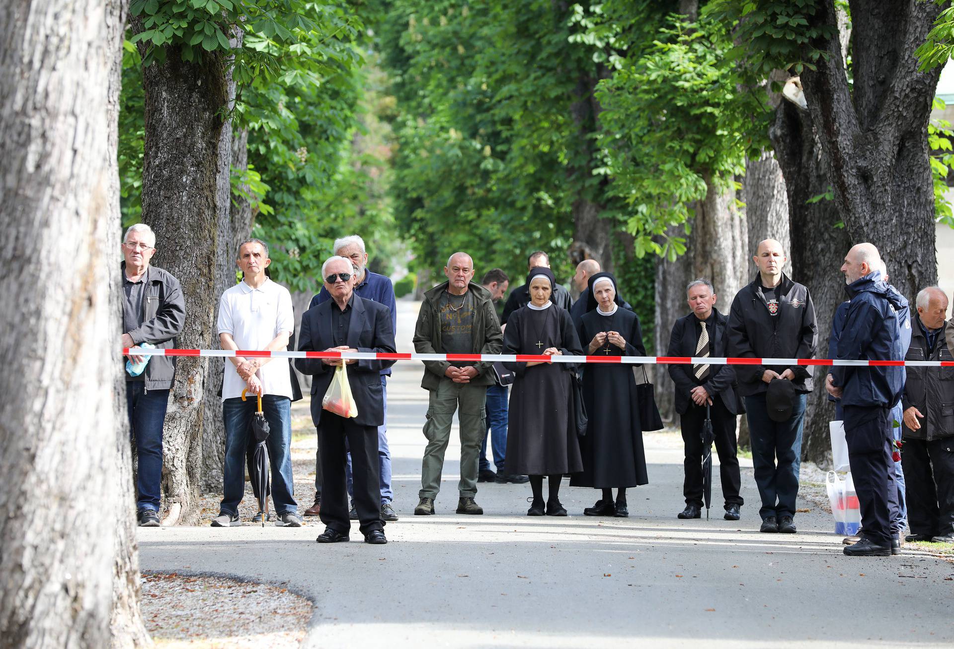 Zagreb: Polaganje vijenaca na Mirogoju povodom 77. obljetnice Bleiburga