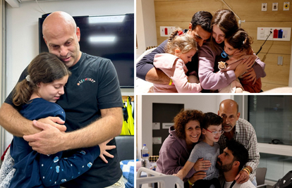 Ovo su pušteni taoci koji su se vratili u Izrael. Malena Raz (4): 'Povratak kući bio je moj san...'