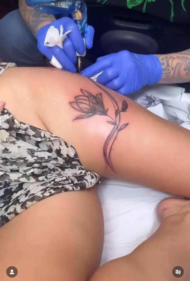 Ekskluzivno! Nives Celzijus nam poslala fotke nove tetovaže