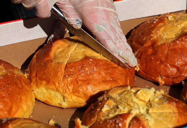 Šibenik: Podjela hrane na uskršnji ponedjeljak