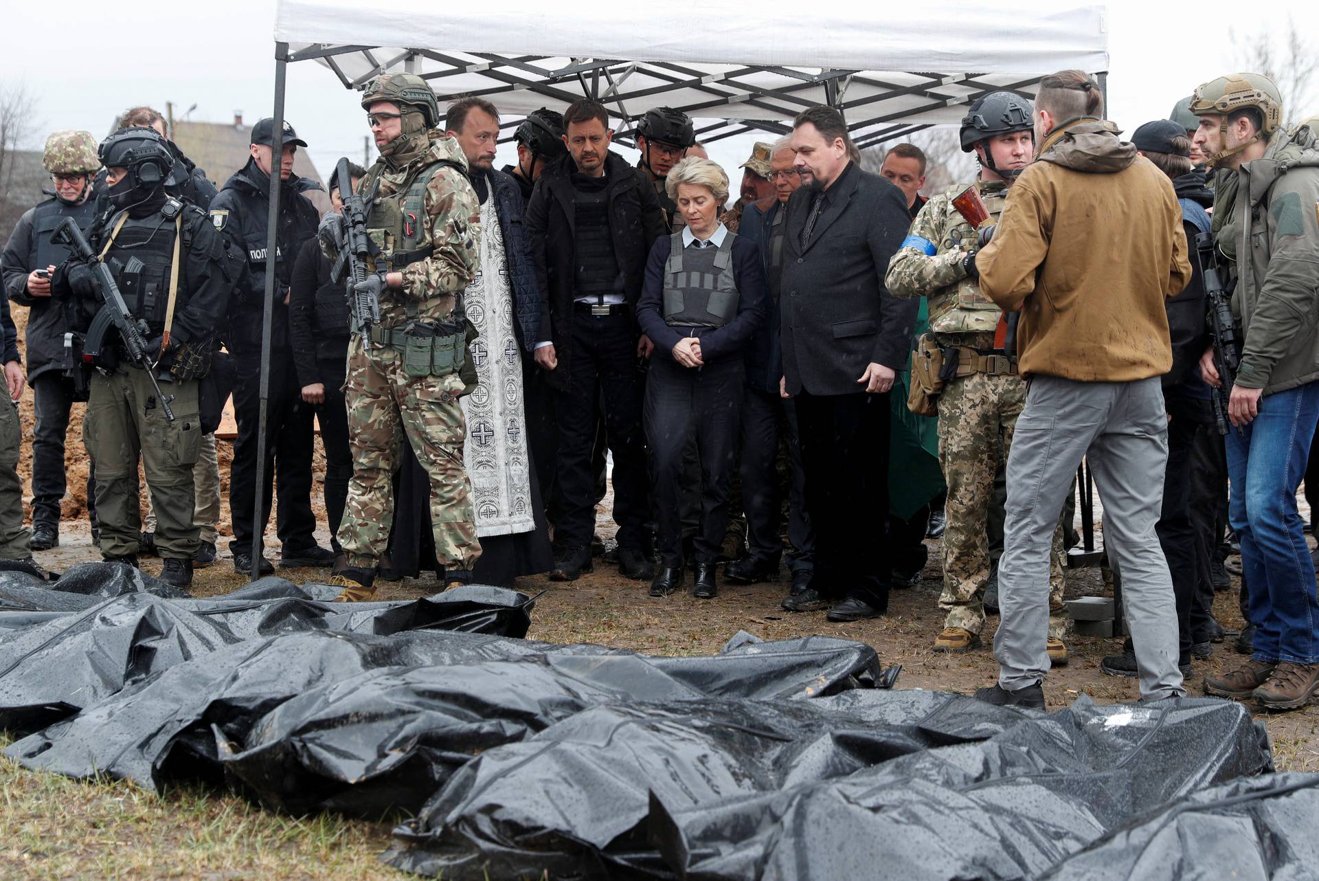 European Commission President Ursula von der Leyen visits Ukraine