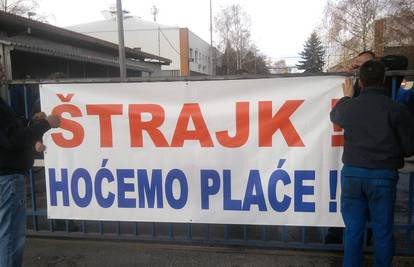 Radnici Dalekovoda u štrajku, traže isplatu zaostalih plaća 