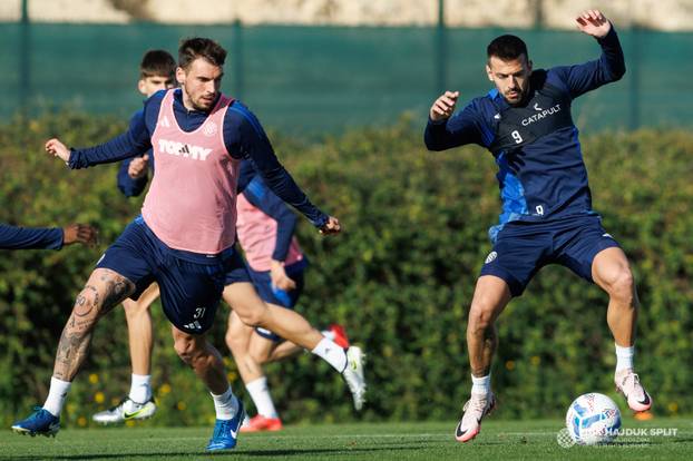 FOTO Hajdukovce u Španjolskoj dočekali idealni uvjeti. Gattuso s kapom 'dirigirao' igračima