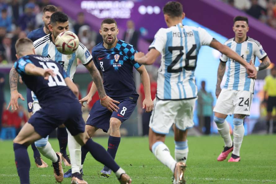 KATAR 2022 - Susret Hrvatske i Argentine u polufinalu Svjetskog prvenstva u Katru