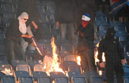 Savez otvorio istragu: Idiotima je važnije zapaliti svoj stadion
