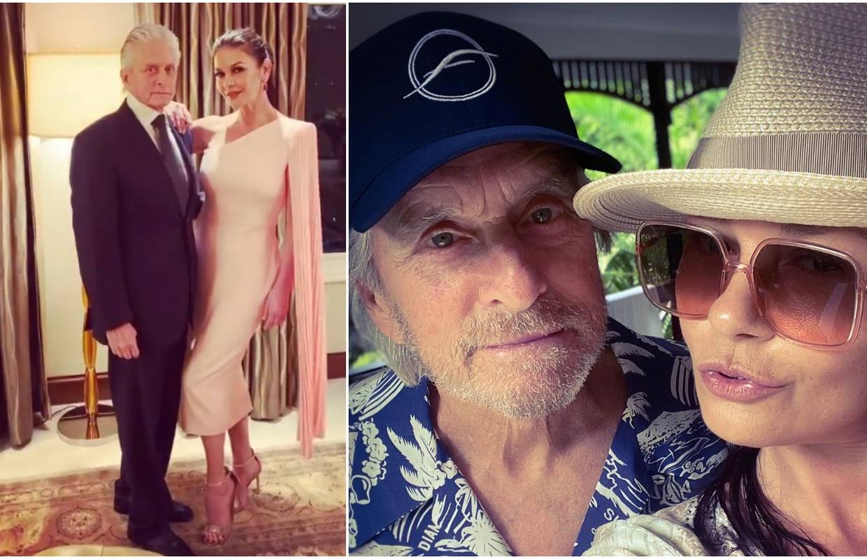 Zeta-Jones pozirala s mužem: 'On izgleda stvarno jako staro'