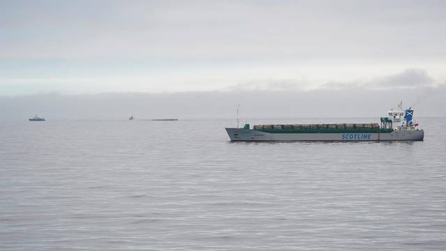Cargo ships collide on the Baltic Sea