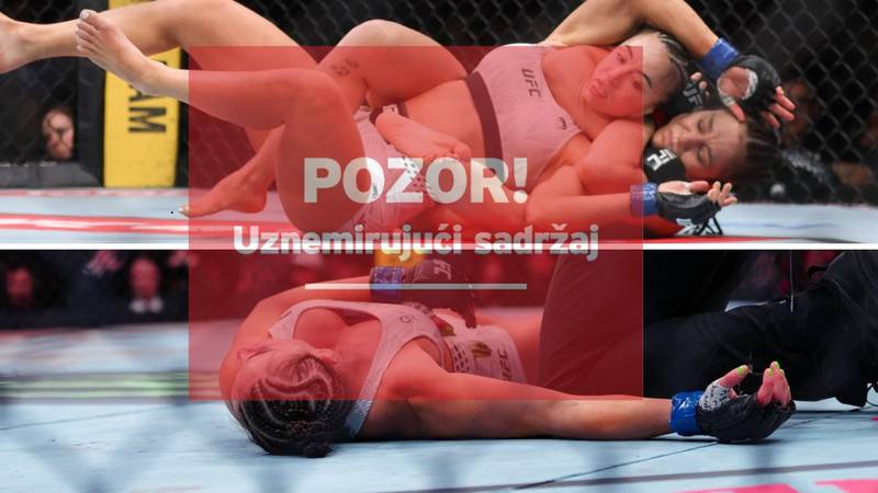 JEZIVE SCENE U UFC-u: Borkinja izgubila svijest nakon brutalnog nokauta! Pobjednica se molila