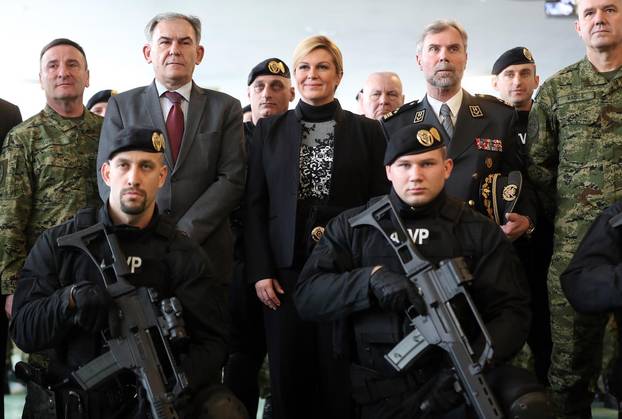 Zagreb: 25. Anniversary of the establishment of anti -terrorist Military Police of the OSRH 