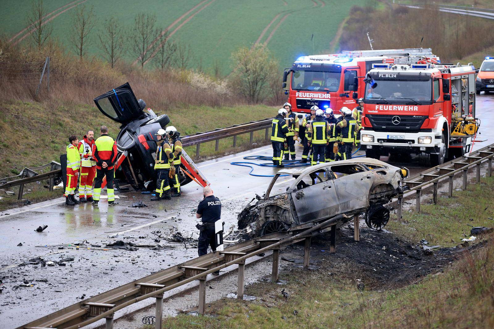 Several dead after serious accident in northern Thuringia