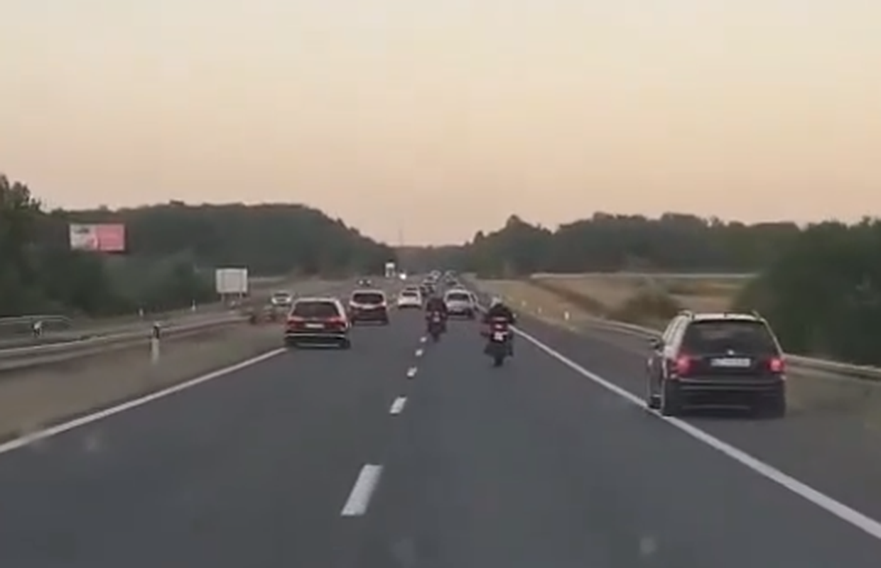 VIDEO Motociklisti pomagali napraviti koridor kako bi karlovačka hitna mogla proći