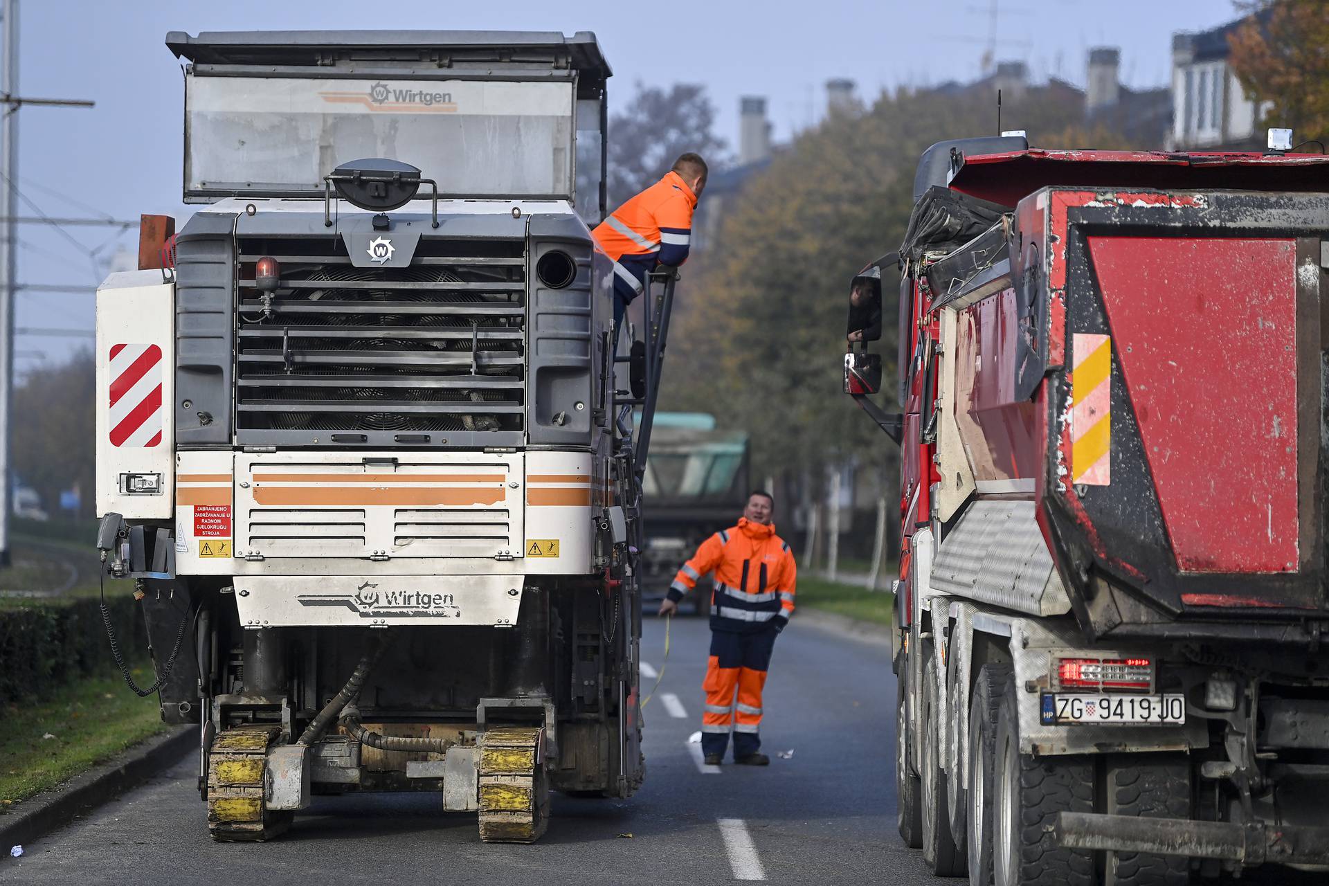 Zagreb: Horvaćanska ulica od danas djelomično zatvorena zbog uređenja kolnika