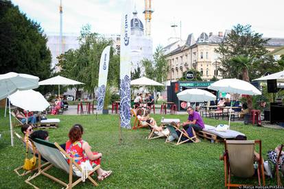 FOTO Ljetno fuliranje u Zagrebu: Kokteli i zabava kao na plaži