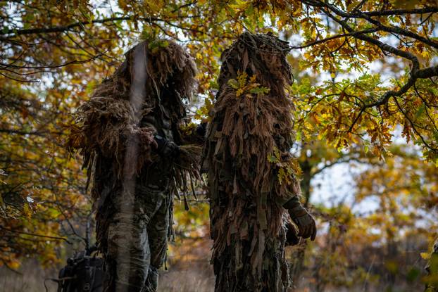FOTO Pogledajte nove hrvatske snajperiste u akciji. Da prođu 50 metara potreban je jedan sat!