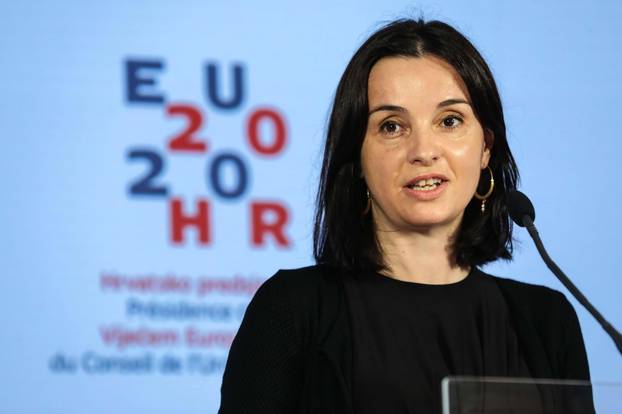 Zagreb: Ministrica Marija Vučković održala videokonferenciju s ministrima Europske unije