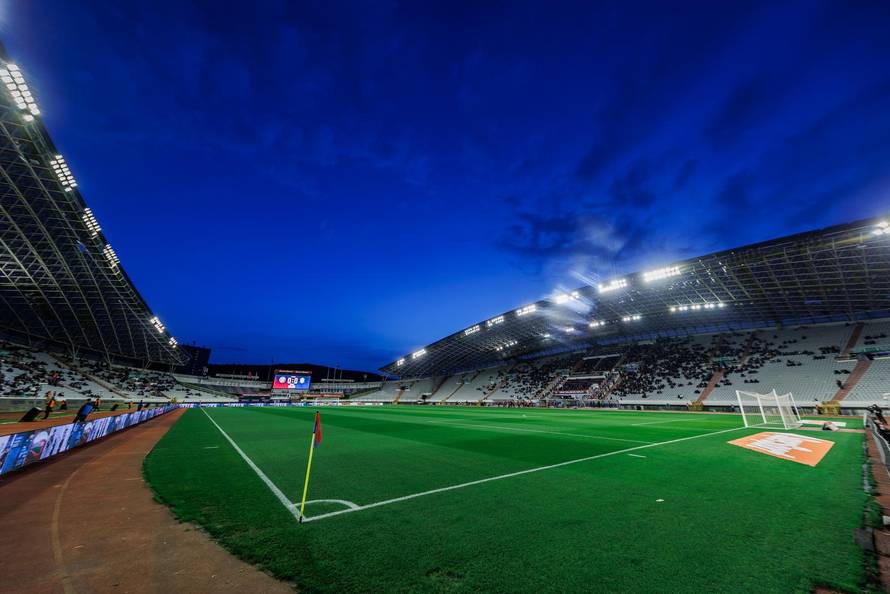 Split: Utakmica HNK  Hajduk - NK Varaždin u četvrtfinalu Supersport Hrvatskog nogometnog kupa