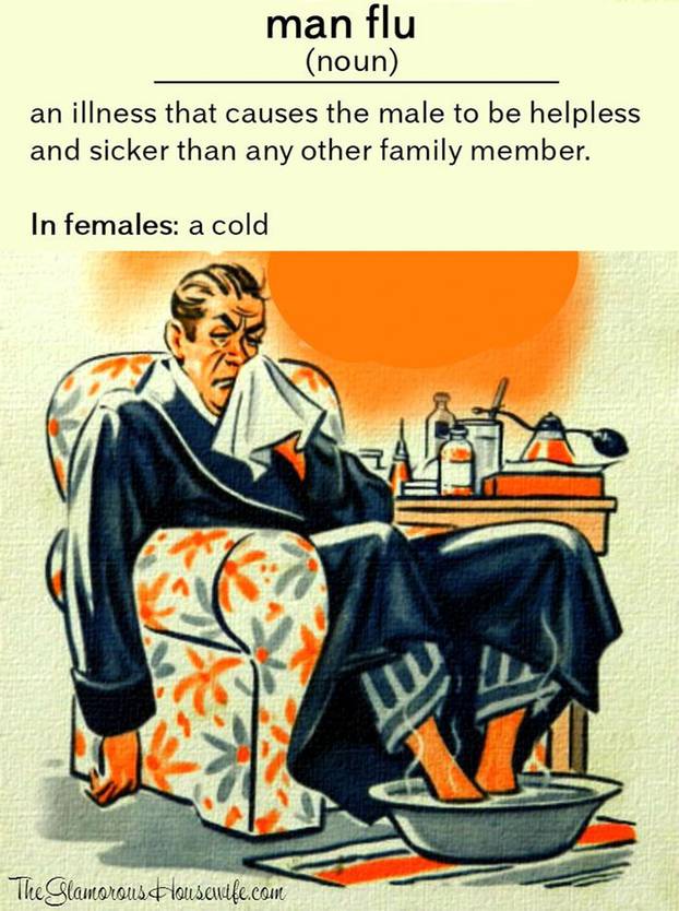 Postovi o muškarcima s gripom