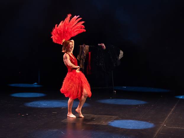 FOTO Daria Lorenzi Flatz imala premijeru monodrame: Evo tko je sve od poznatih došao...