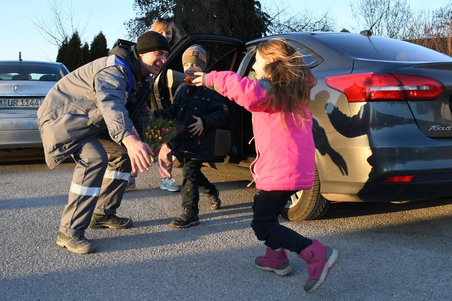 Koprivnica: Ukrajinac Oleksandae dočekao svoju obitelj iz Kijeva