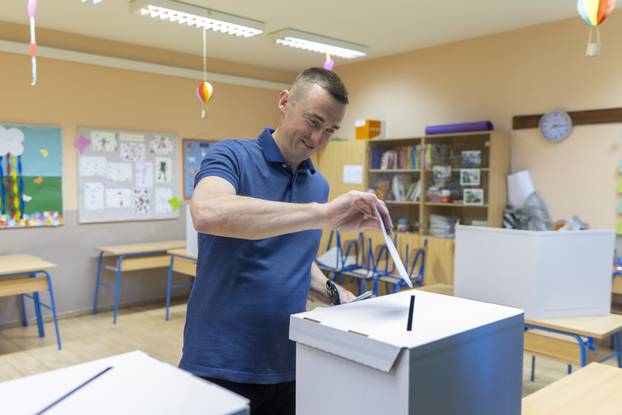 Vukovar:  Ivan Penava glasovao je u drugom krugu lokalnih izbora