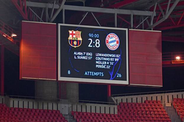 Soccer Champions League / Quarter Finals / FC Barcelona - FC Bayern Munich