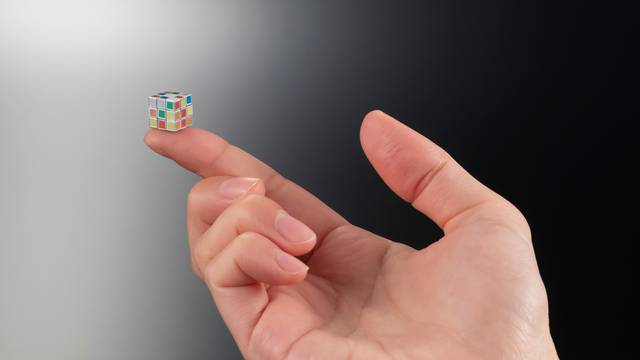 World's smallest Rubik's Cube comes with a giant price