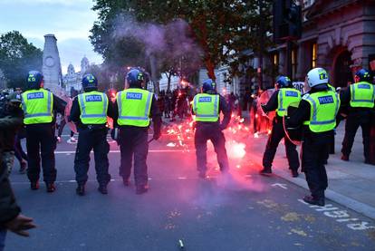 Protest against the death of George Floyd, in London